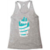 not what i am Racerback Tank