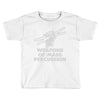 weapons of mass percussion Toddler T-shirt