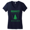 gravity falls oregon pine Women's V-Neck T-Shirt