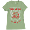biker funny Ladies Fitted T-Shirt