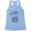 born to die, world a fuck Racerback Tank