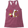 calvin hobbes Racerback Tank