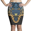 tiger fire Pencil Skirts