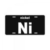 nickel License Plate