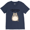 i am in love with cats V-Neck Tee