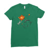 space bait Ladies Fitted T-Shirt