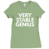 verry stable genius Ladies Fitted T-Shirt