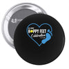 happy feet Pin-back button