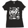 80s survival guide cassette high Ladies Fitted T-Shirt