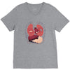 heart attack V-Neck Tee