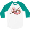 ghost leviathan 3/4 Sleeve Shirt