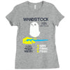 wandstock Ladies Fitted T-Shirt