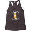 i'm so excited Racerback Tank