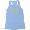 ovoxo drake, owl Racerback Tank