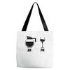 am pm Tote Bags