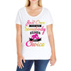 just once i want to be somebody elses fi̇rst choice Ladies Curvy T-Shirt