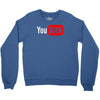 you suck Crewneck Sweatshirt