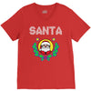 santa christmas V-Neck Tee