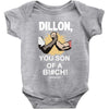 predator movie dillon licensed adult Baby Onesie