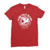 camp half blood long island Ladies Fitted T-Shirt