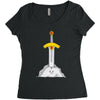 ugh mondays Women's Triblend Scoop T-shirt