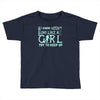 i ski like a girl Toddler T-shirt