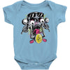skull biker Baby Onesie