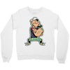 go vegan 5 Crewneck Sweatshirt