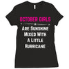 October Girls Ladies Fitted T-Shirt