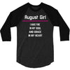 August Girl 3/4 Sleeve Shirt