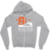 hiking old paths new adventure Zipper Hoodie