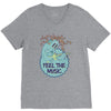 feel the music V-Neck Tee