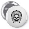 skull Pin-back button