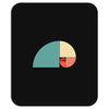 fibonacci golden ratio colorful Mousepad