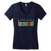 science is for winners Women's V-Neck T-Shirt