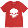 resistance inspired skull V-Neck Tee