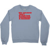 beard jus started Crewneck Sweatshirt