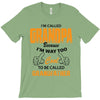 grandpaI'm Called Grandpa Because I'm Way Too Cool To Be Called Grandf T-Shirt