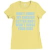 dont judge my english setter Ladies Fitted T-Shirt