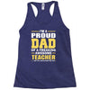 proud dad of a freaking awesome teacher. (yes she bought me this). fat Racerback Tank