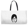 crazy girl Weekender Totes