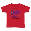 i love someone with pancreatic cancer to the moon &amp; back to infınıty Toddler T-shirt