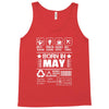 Born In May Tank Top