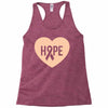 Hope With Heart Racerback Tank