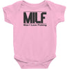 milf  man i love fishing Baby Onesie