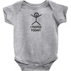 i pooped today Baby Onesie