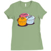 treat yo self Ladies Fitted T-Shirt