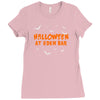 halloween at eden bar Ladies Fitted T-Shirt