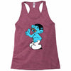 tobias smurf Racerback Tank