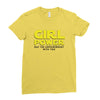 Girl Power May The Empowerment With You Ladies Fitted T-Shirt